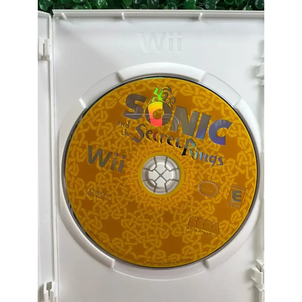 Sonic and the Secret Rings (Nintendo Wii) Complete CIB w/ Manual